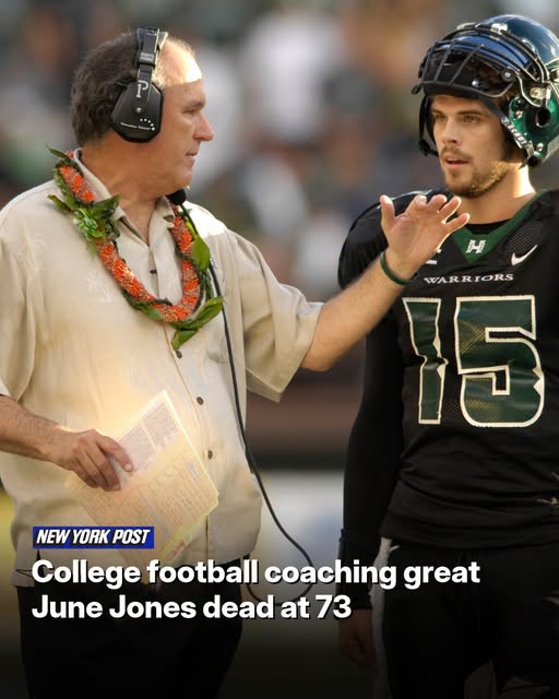 June Jones Obituary, Cause of Death – Legendary Football Coach Who Led Hawai‘i to Historic Sugar Bowl Appearance Dies at 73